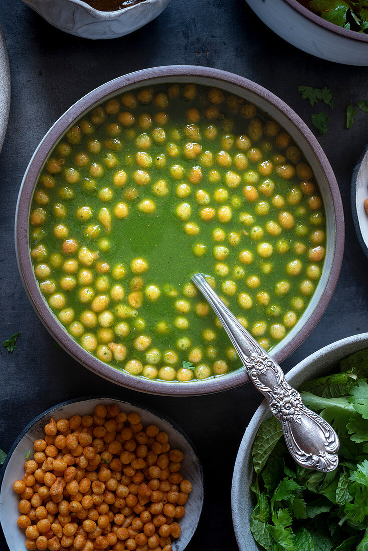 Tikka Pani and Panipuri (Indian street food)