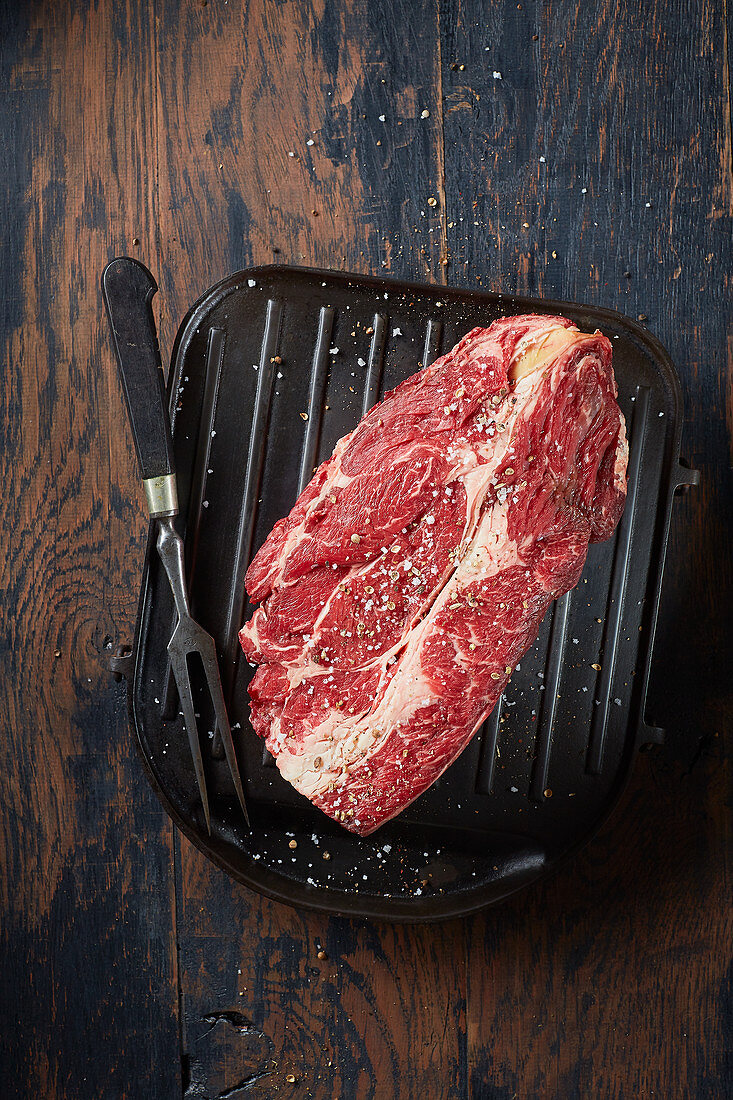 Basse Cote (beef steak) for grilling