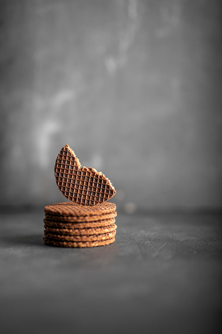 Stroopwafel - Niederländische Sirupwaffeln