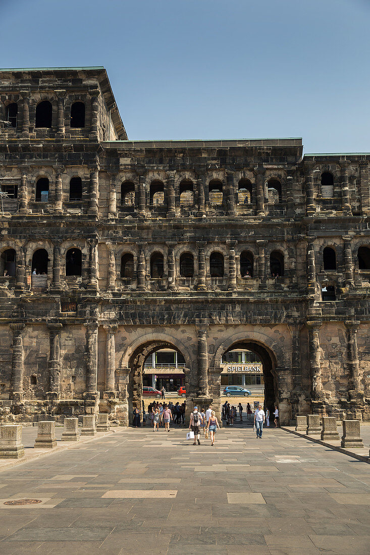 Porta Nigra, Trier, Rheinland-Pfalz, Deutschland