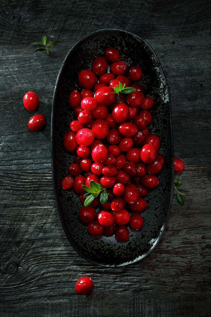 Fresh cranberries