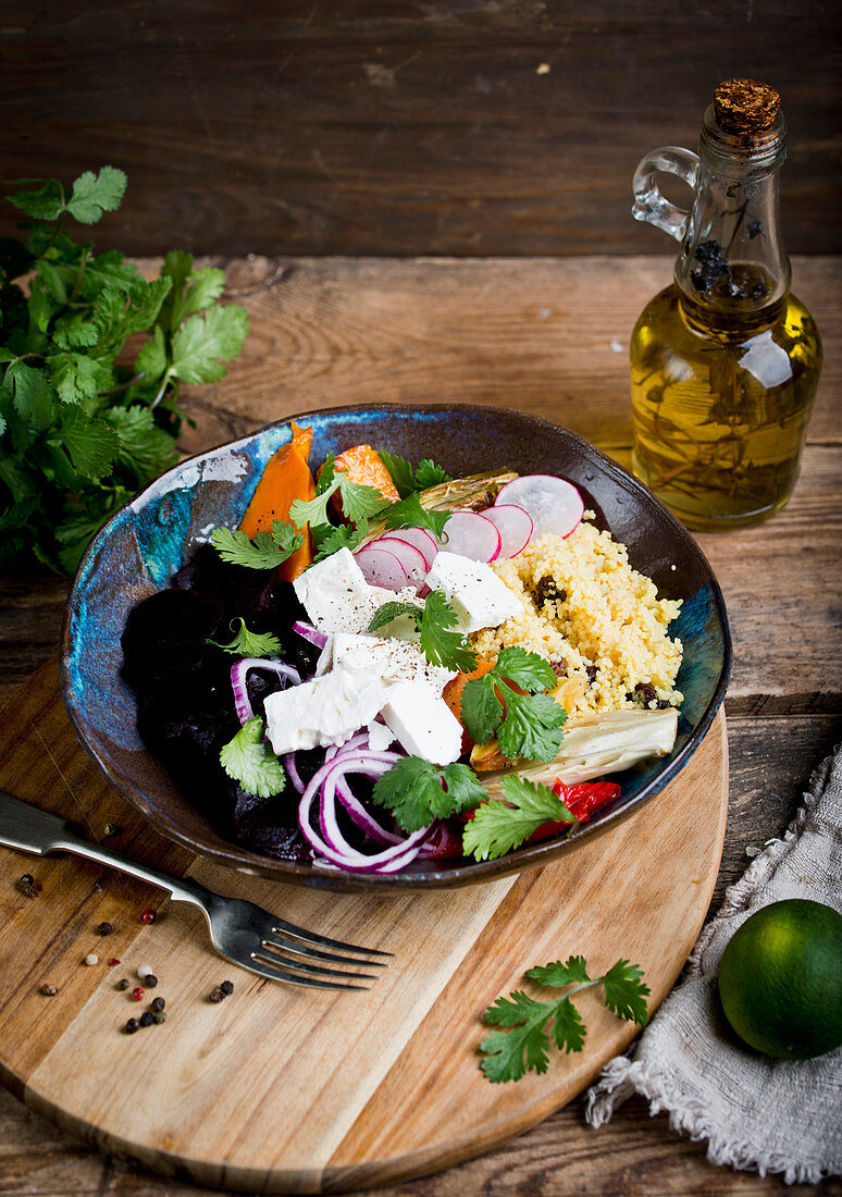 Buddha Bowl mit Couscous