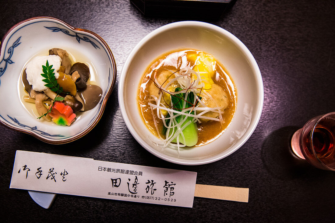 Kaiseki - leichte japanische Gerichte