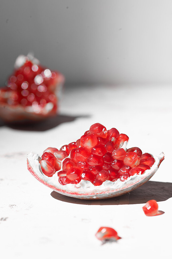 A piece of pomegranate