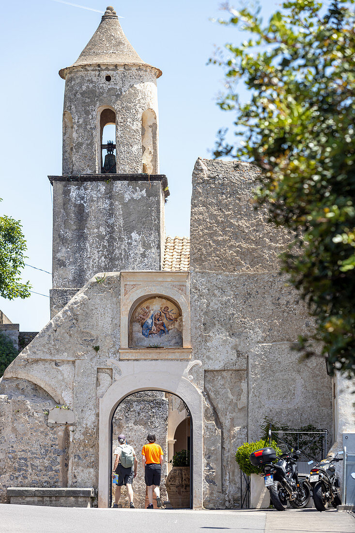 'Monastero Santa Rosa', einst ein Nonnenkloster, heute ein Hotel, Amalfiküste, Kampanien, Italien