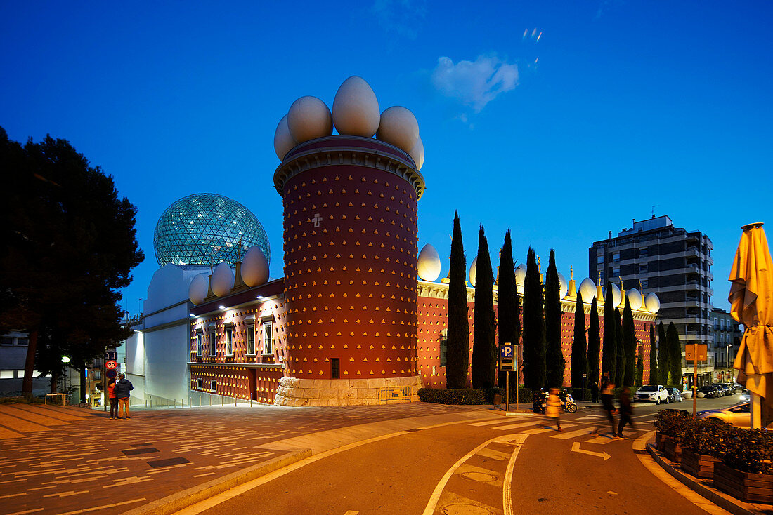 The Teatre-Museu Dali for the artist Salvador Dalí, Figueres, Catalonia, Spain