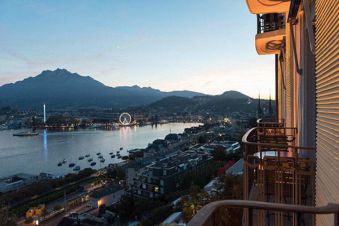 A view over Lucerne, Switzerland