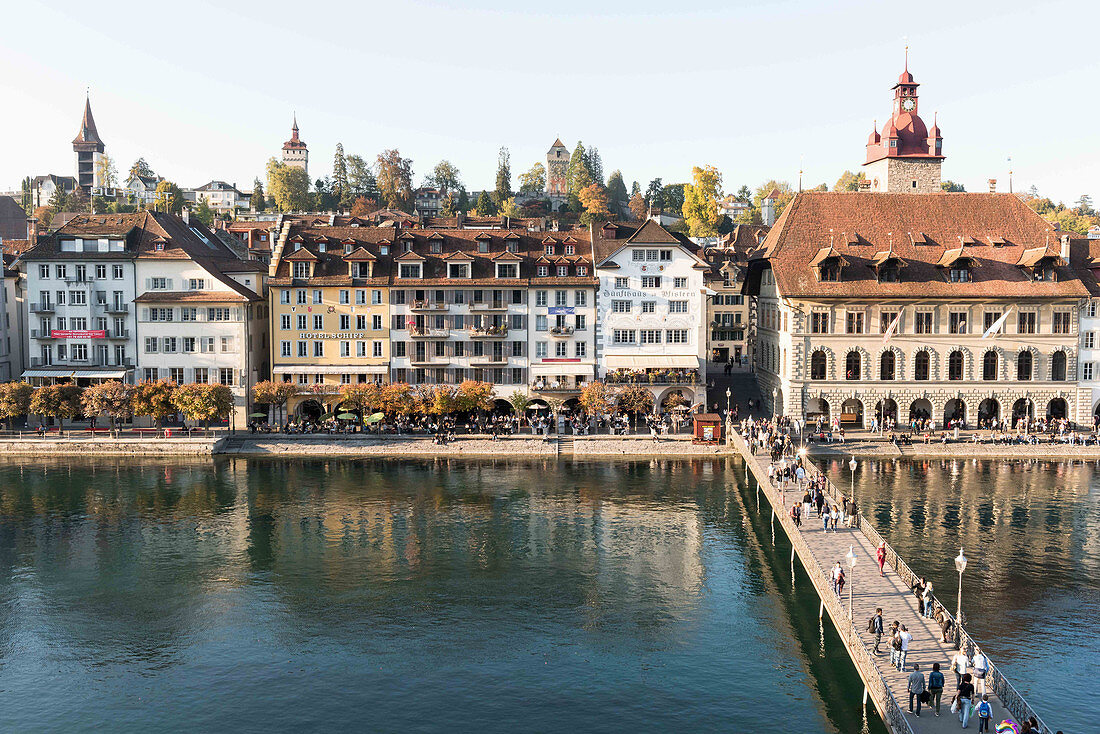 Rathaussteg, Luzern, Kanton Luzern, Schweiz