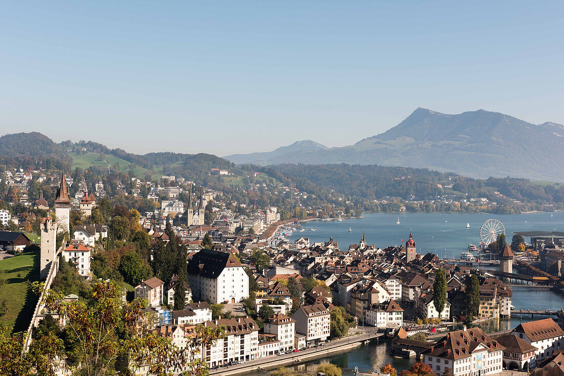 A view of Lucerne