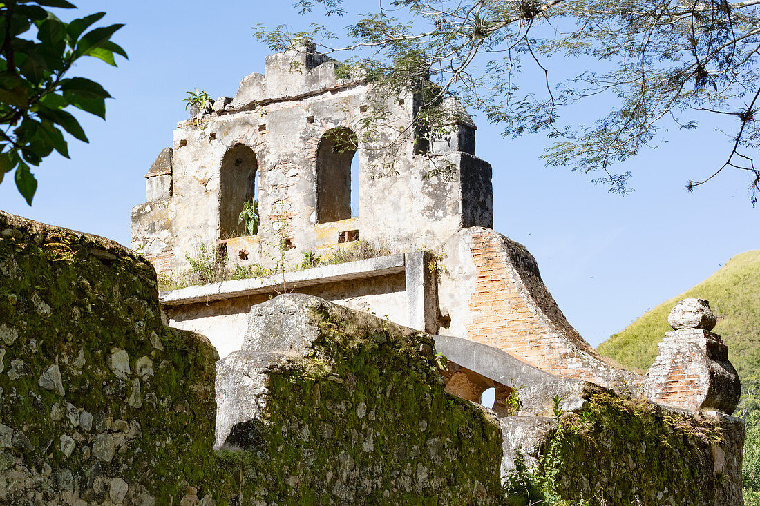 The ruins at Ujarras, Valle de Orosi, Costa Rica, Central America