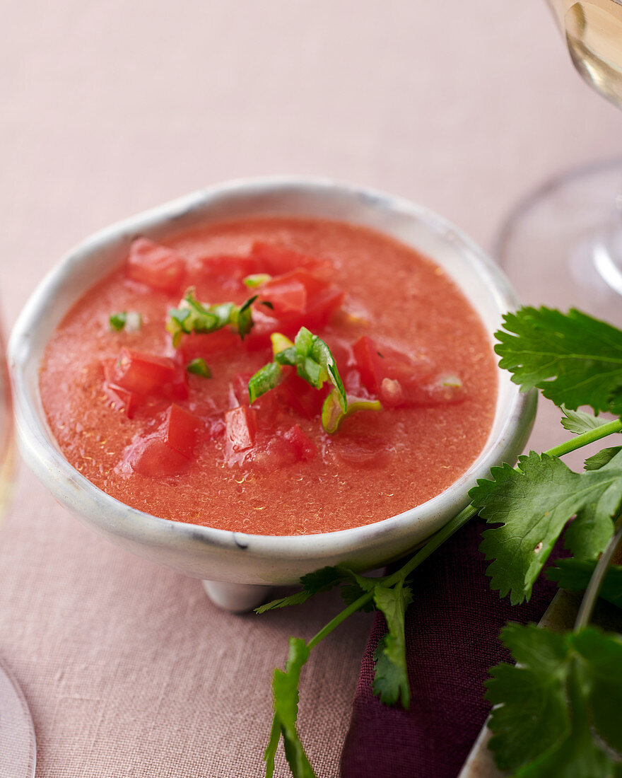 Vinaigrette mit Tomaten