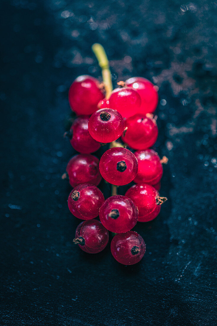 Small bunch of redcurrants