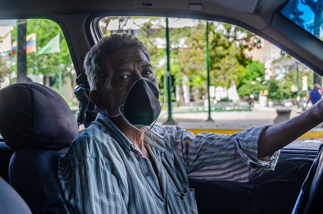 Taxi driver during Covid-19 outbreak