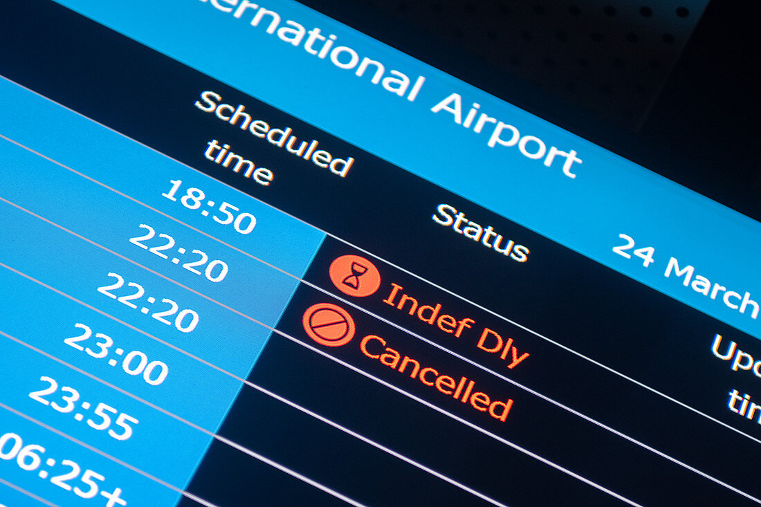 Cancelled flights during Covid-19 outbreak