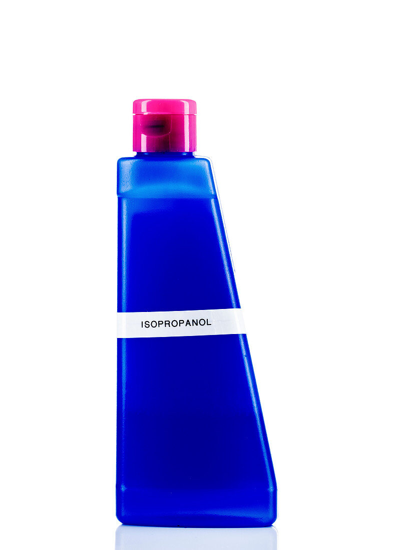 Bottle of isopropanol