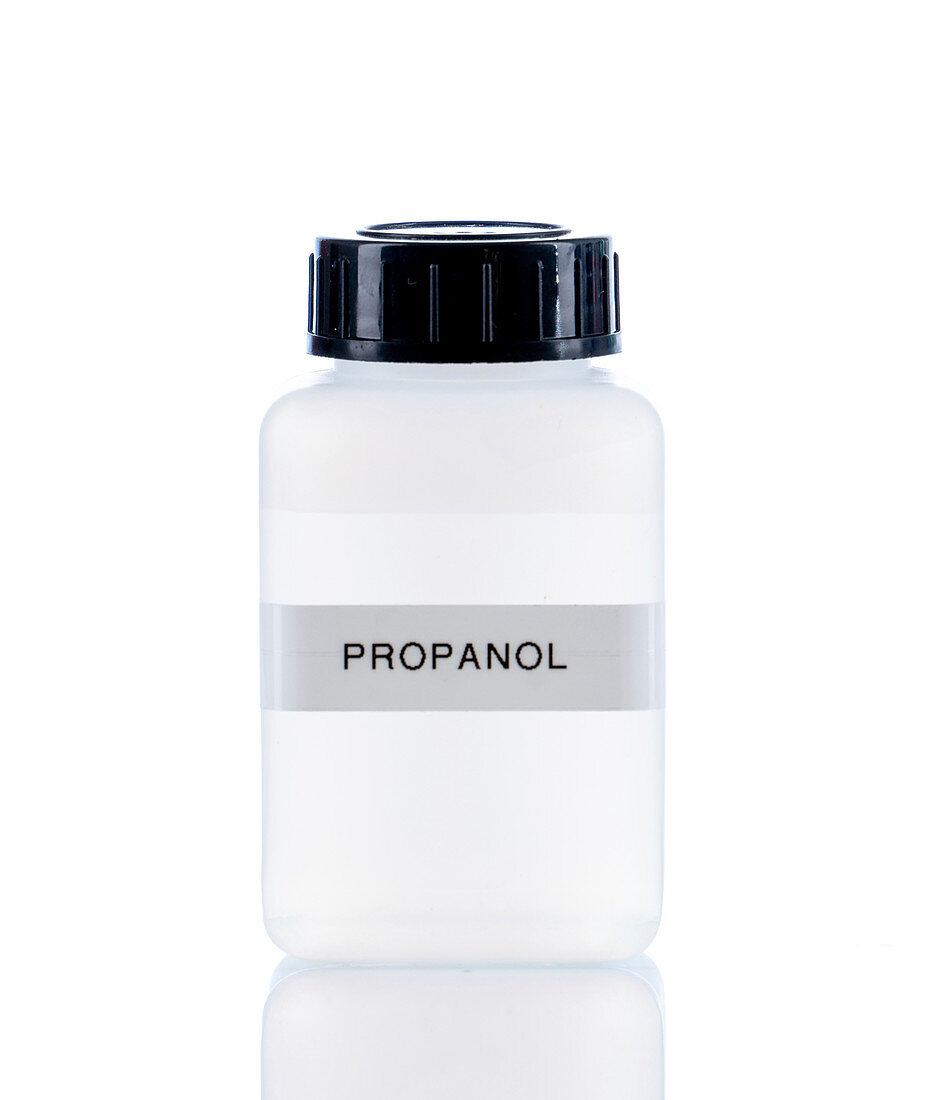 Bottle of propanol