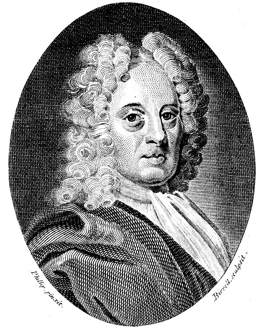 Edmond Halley, English astronomer and mathematician, c1720