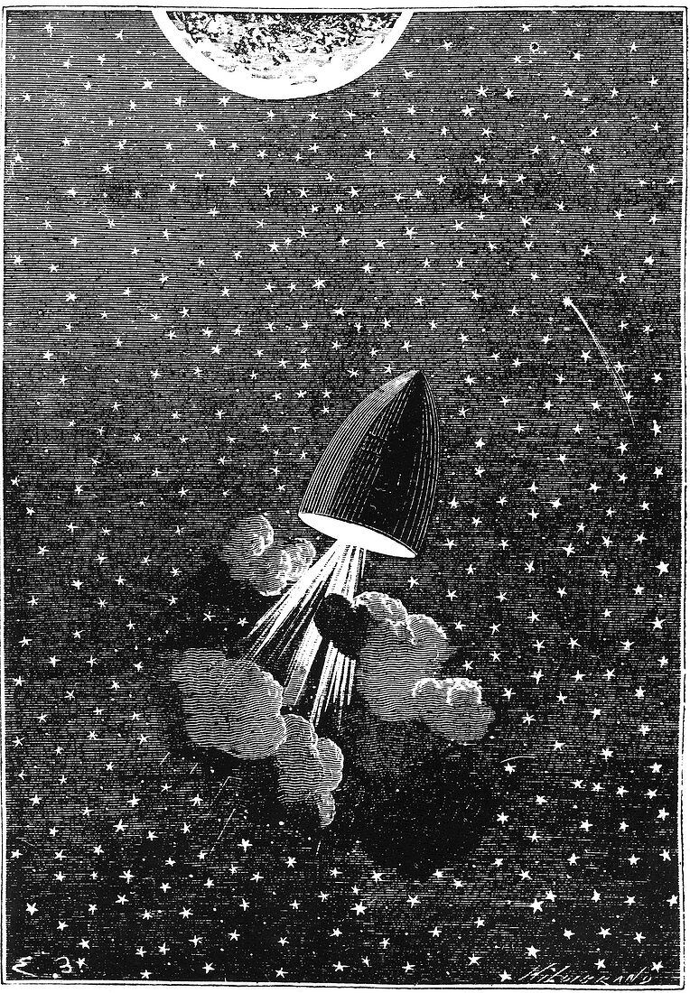 Jules Verne, Autour de la Lune, 1865