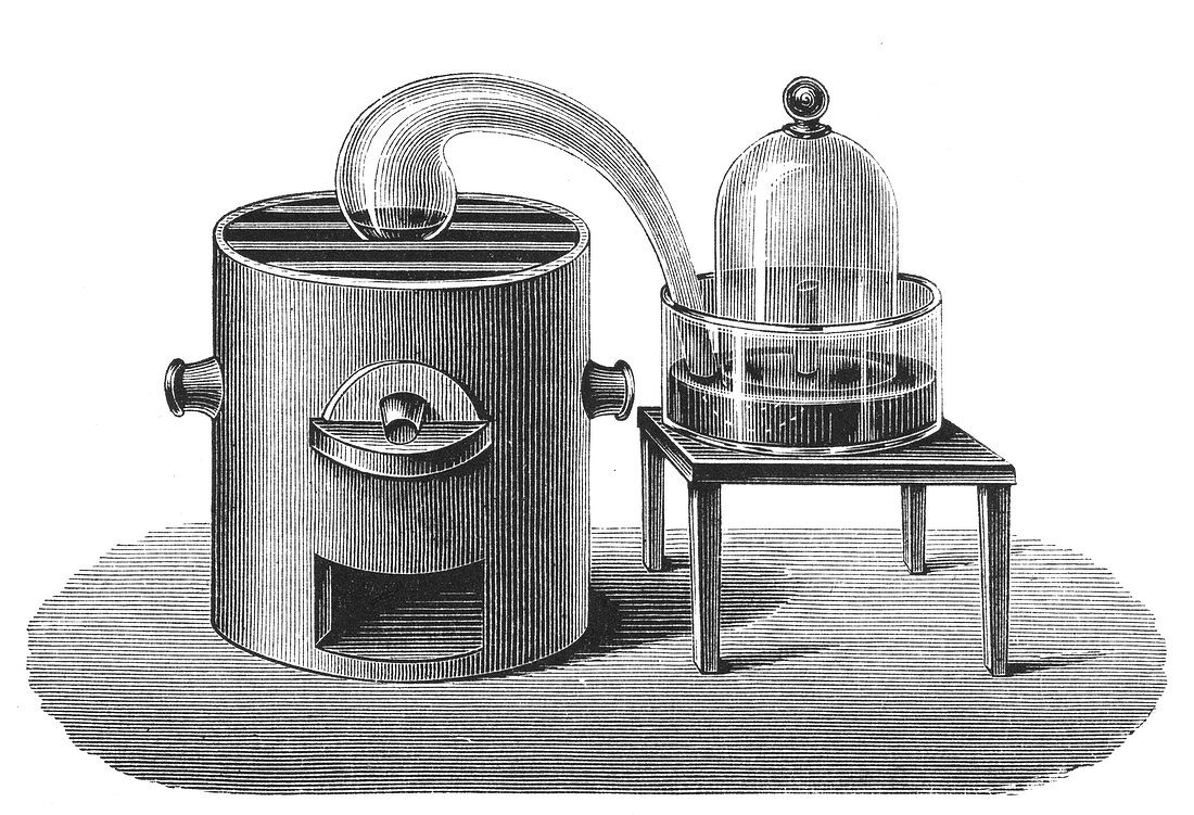 Lavoisier's investigation of the existence of oxygen in air