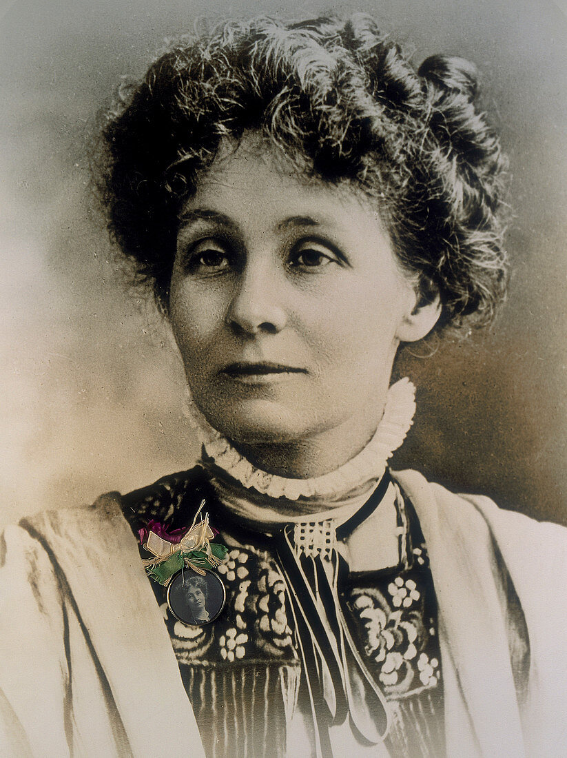 Emmeline Pankhurst, c1909