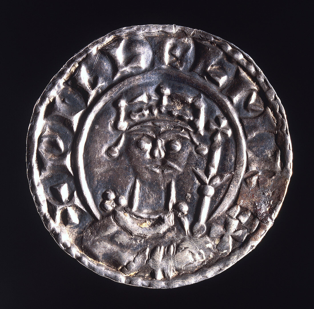 Silver penny of William I, c1066-c1087