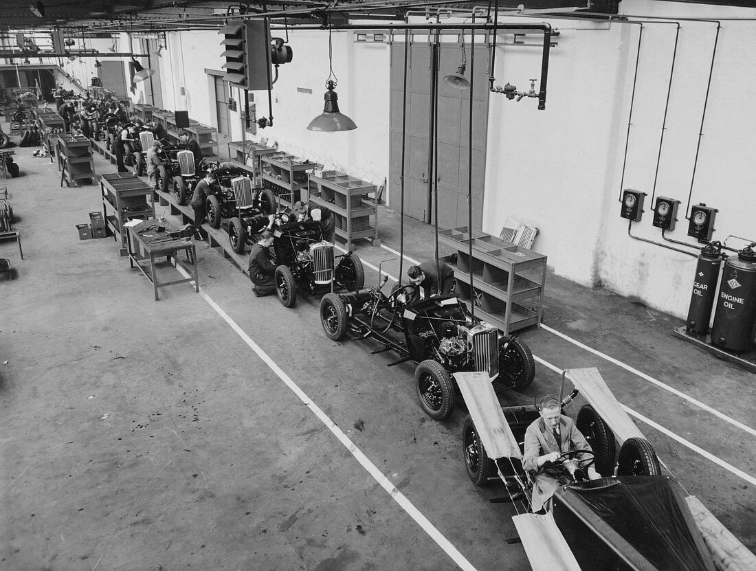 Talbot factory, London, c1935