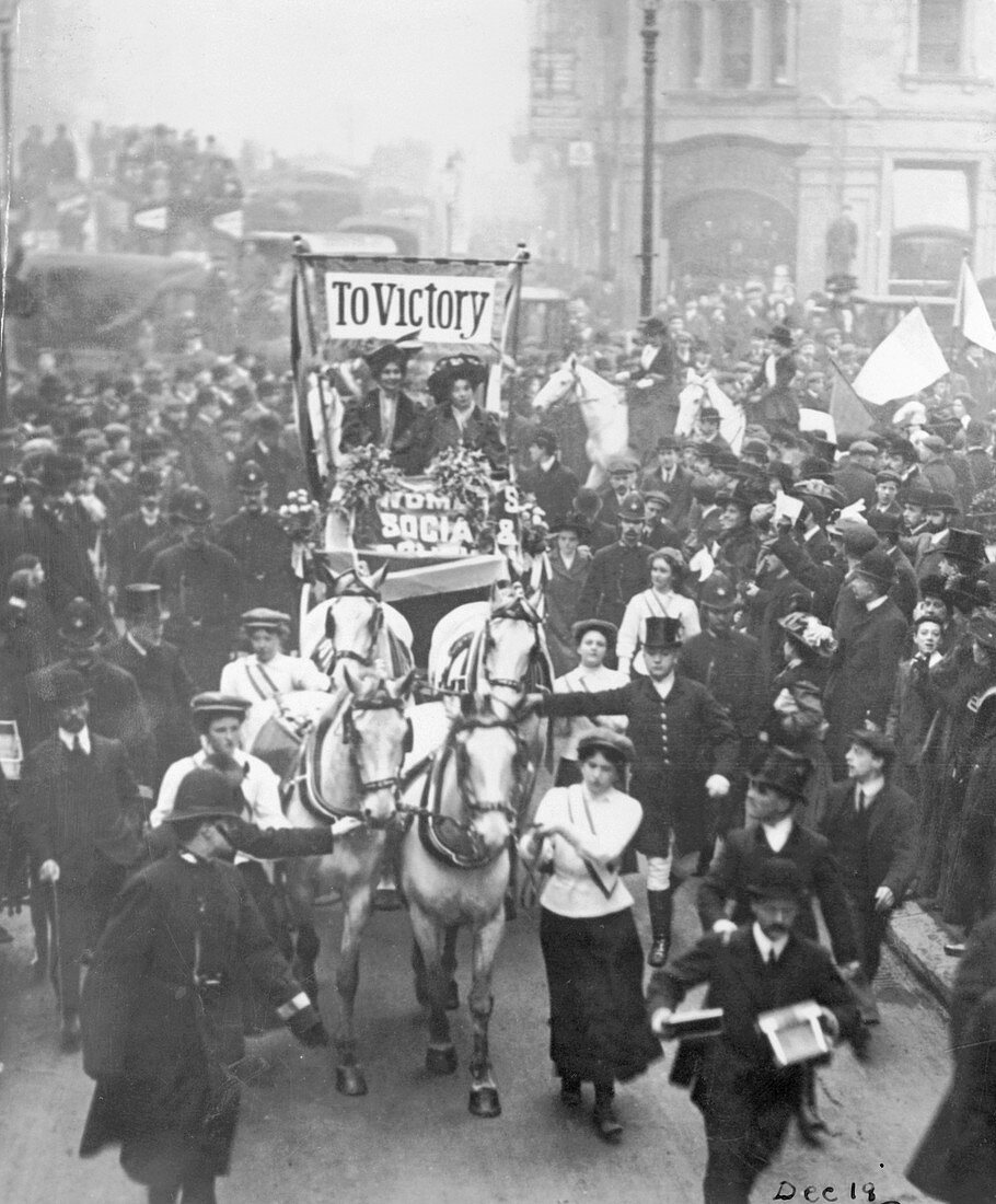 Emmeline Pankhurst and Christabel Pankhurst, 1908