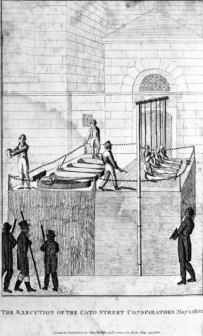 Execution of the Cato Street Conspirators, May 1st 1820