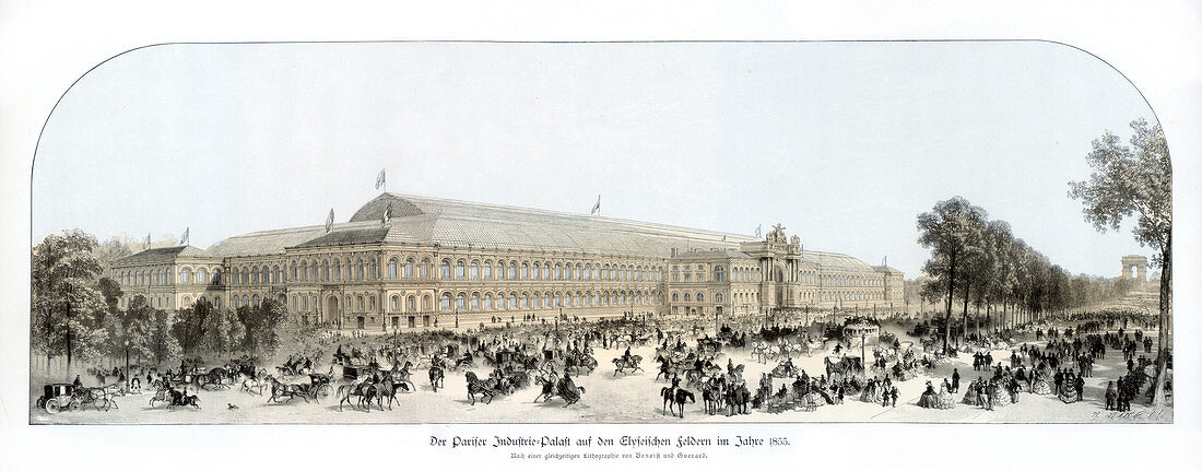 Palace of Industry, Exposition Universelle, Paris, 1900