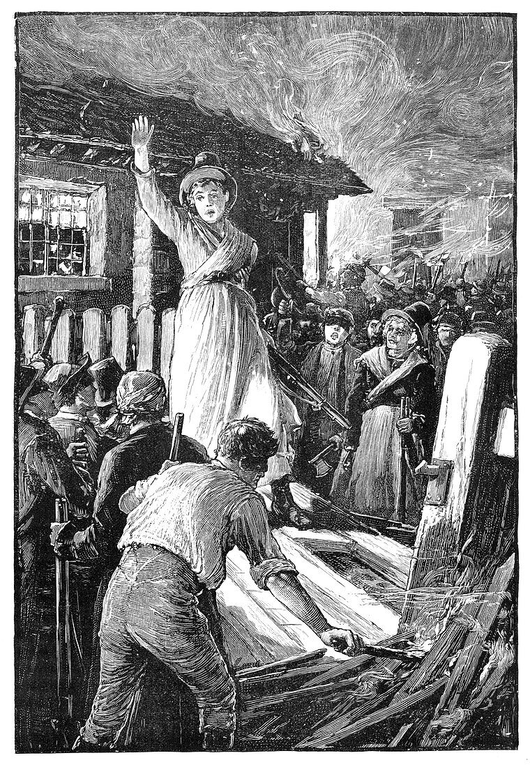 Rebecca Riots, South Wales, 1840s