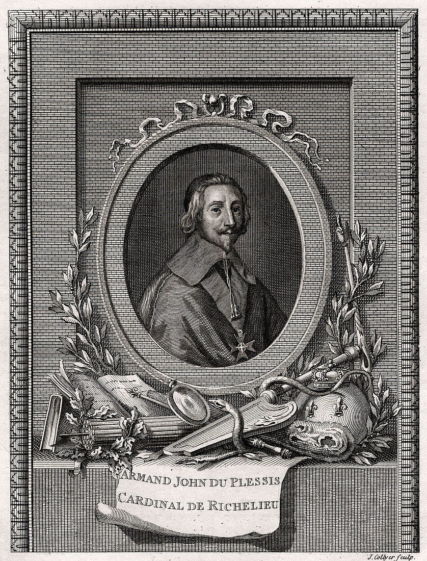 Armand Jean Du Plessis, Cardinal et Duc de Richelieu', 1775