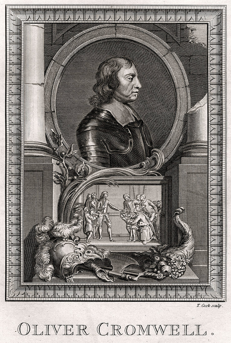 Oliver Cromwell', 1775