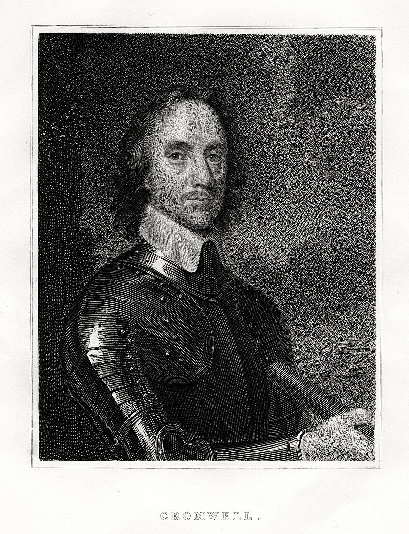 Oliver Cromwell, 1860