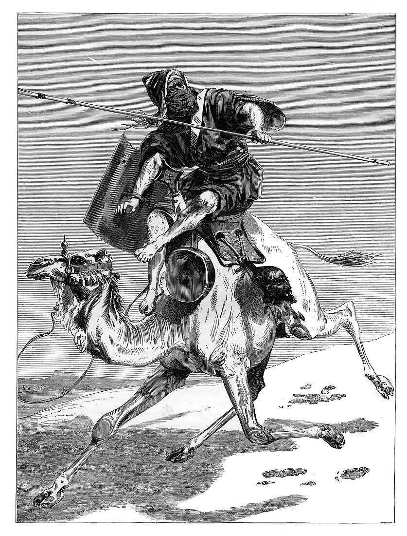 A Moorish warrior', c1890