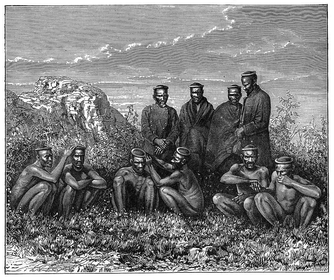 The Zulu, South Africa, c1890