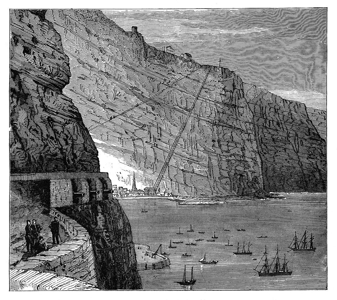 Jacob's Ladder leading to Munden's Battery, Saint Helena