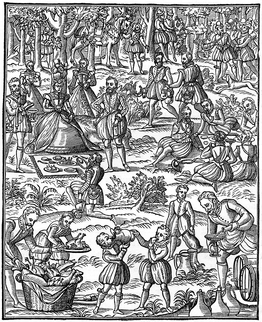 A royal picnic, 1575