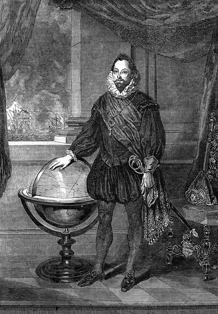 Sir Francis Drake, 16th-century navigator, sailor and pirate