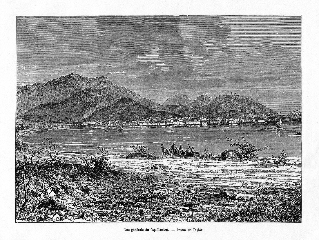 Cap Haitien, Haiti, 19th century