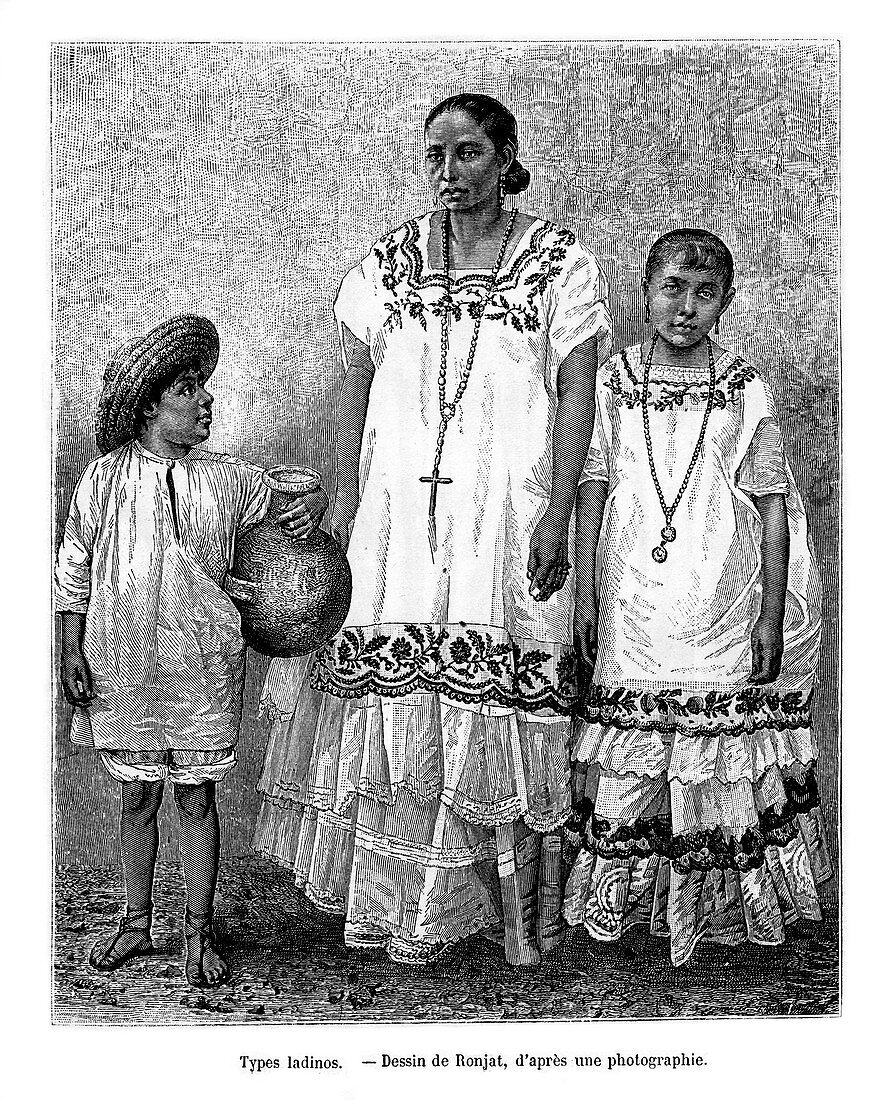 Latino types', 19th century