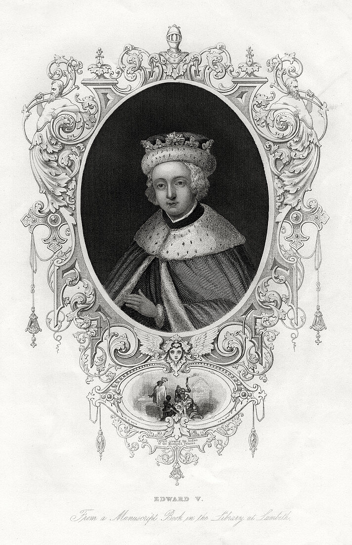 Edward V, King of England, 1860