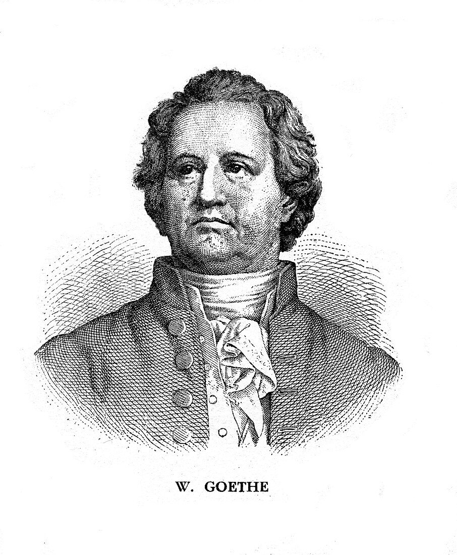 Johann Wolfgang von Goethe, German poet and scientist