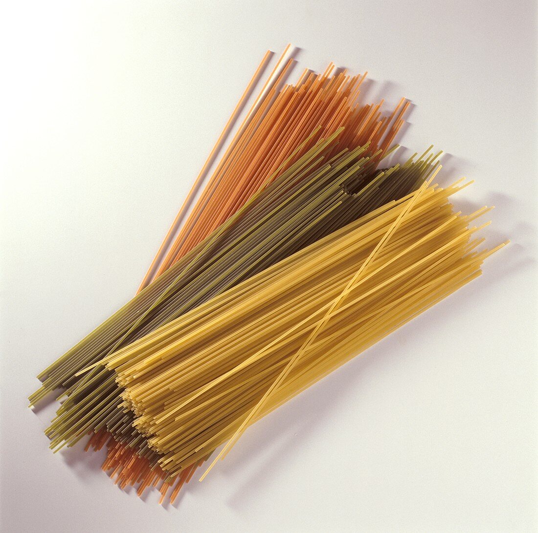 Tri-colored Spaghetti