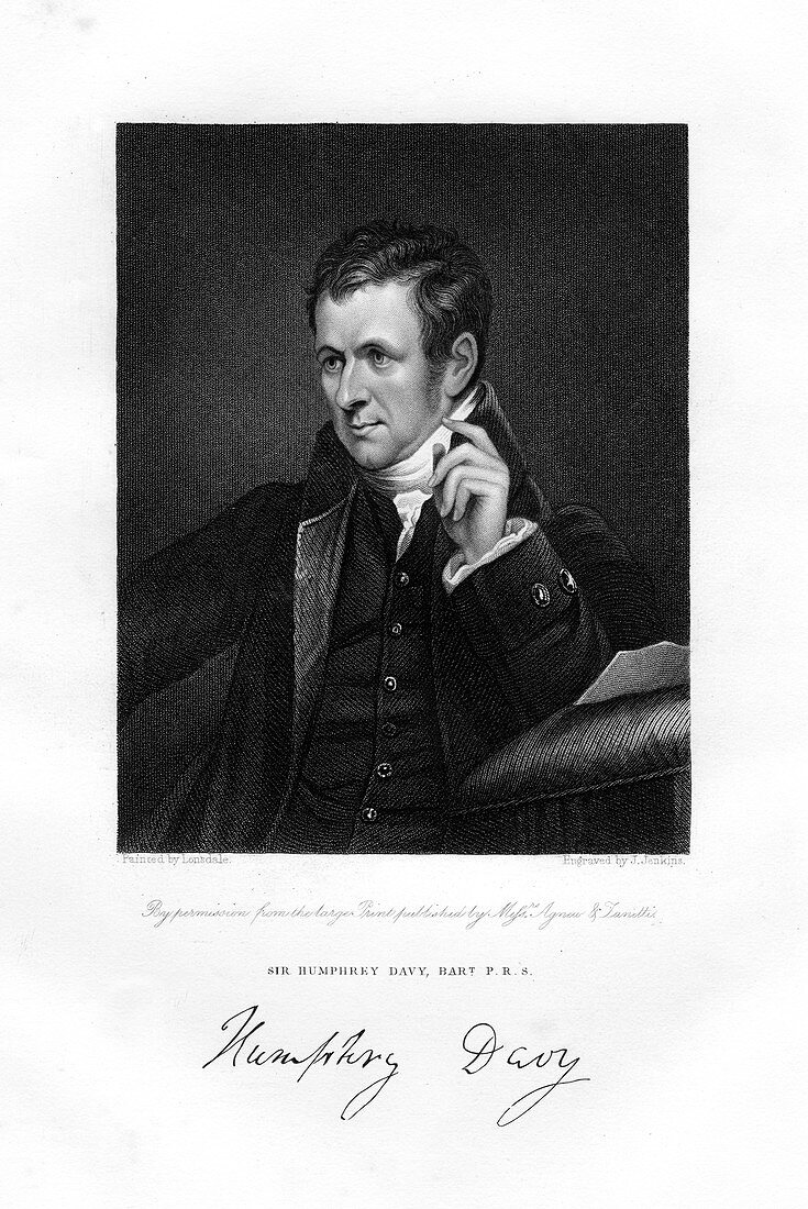 Sir Humphry Davy, 1st Baronet, Cornish chemist and physicist