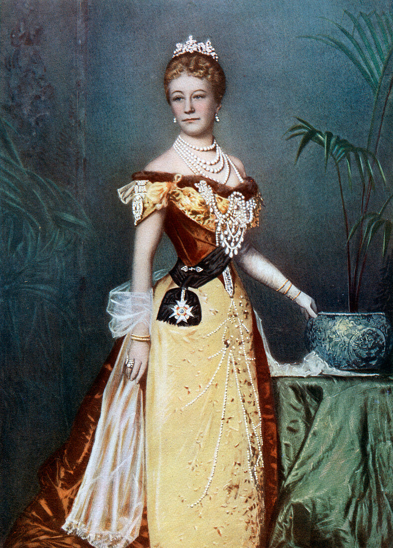 Auguste Viktoria, German empress, late 19th century
