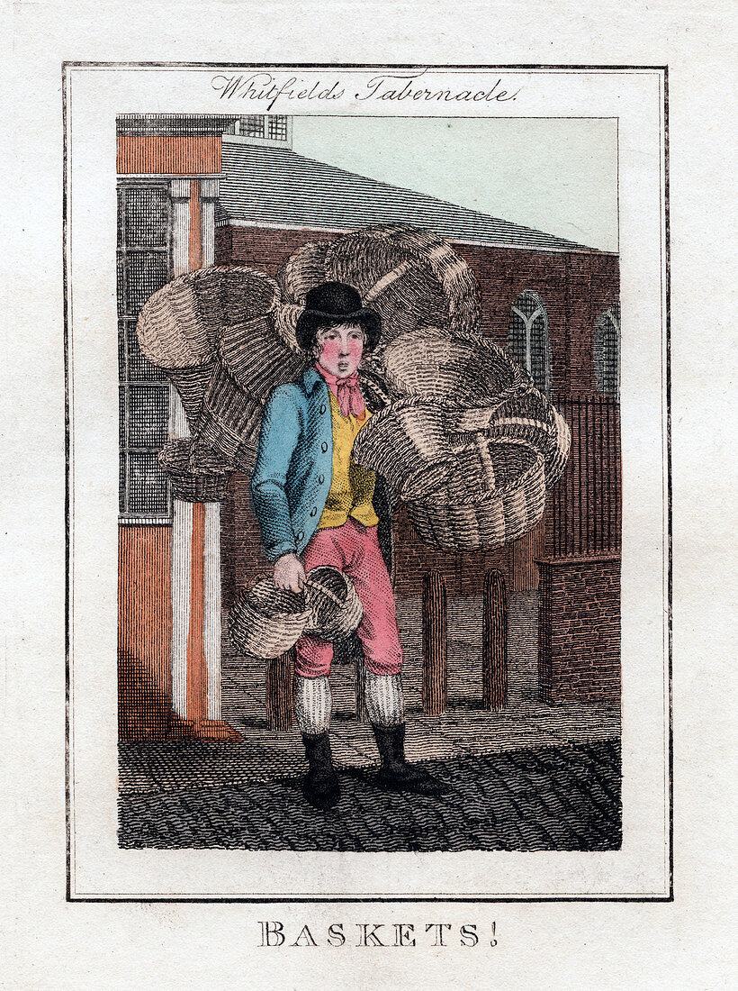 Baskets!', Whitfield's Tabernacle, London, 1805