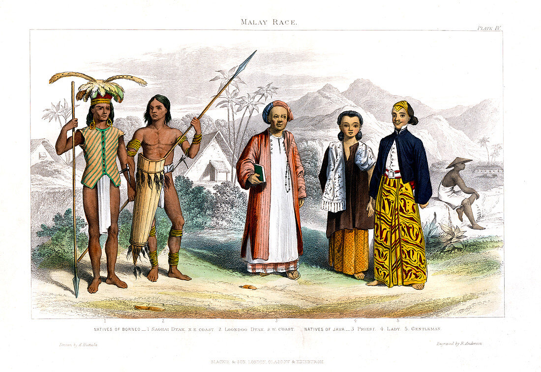 Malay Race', 1800-1900