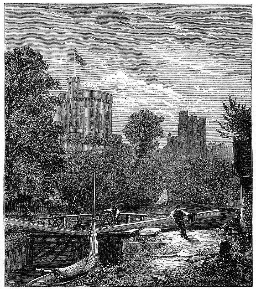 Old Windsor Lock', 1880