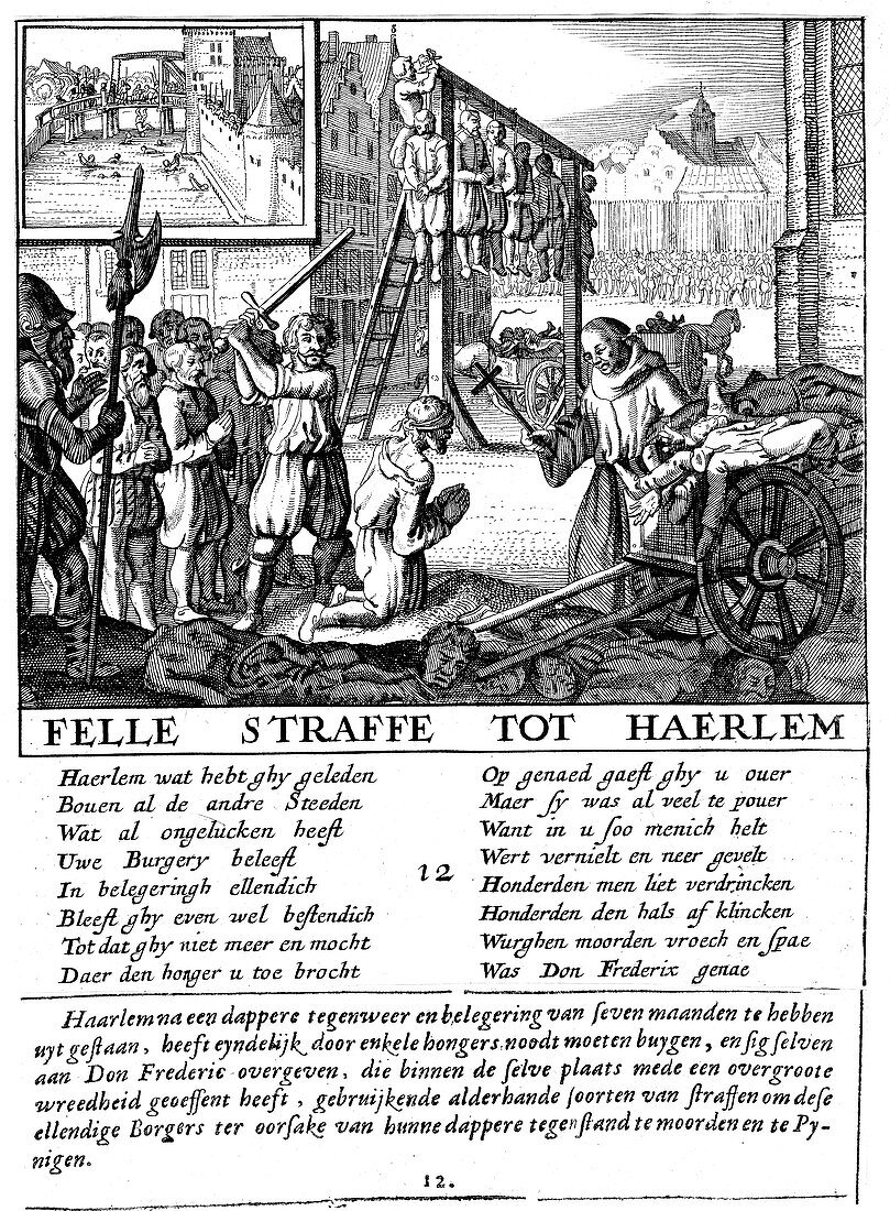 Protestants executed during Duke of Alva's repressive rule