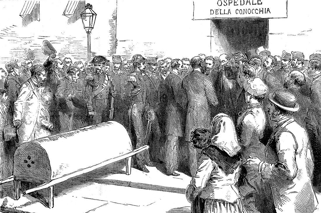 Cholera epidemic in Naples